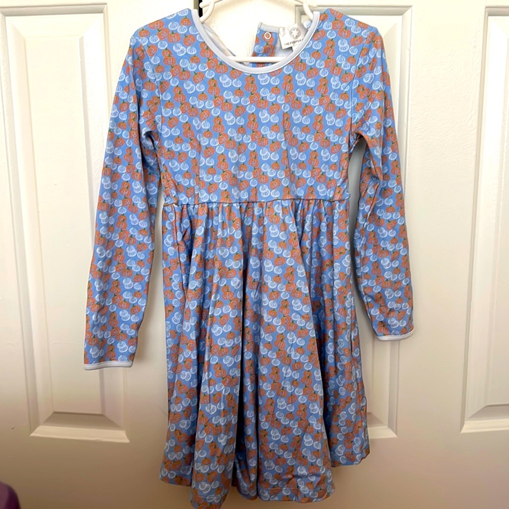 Blue pumpkin dress